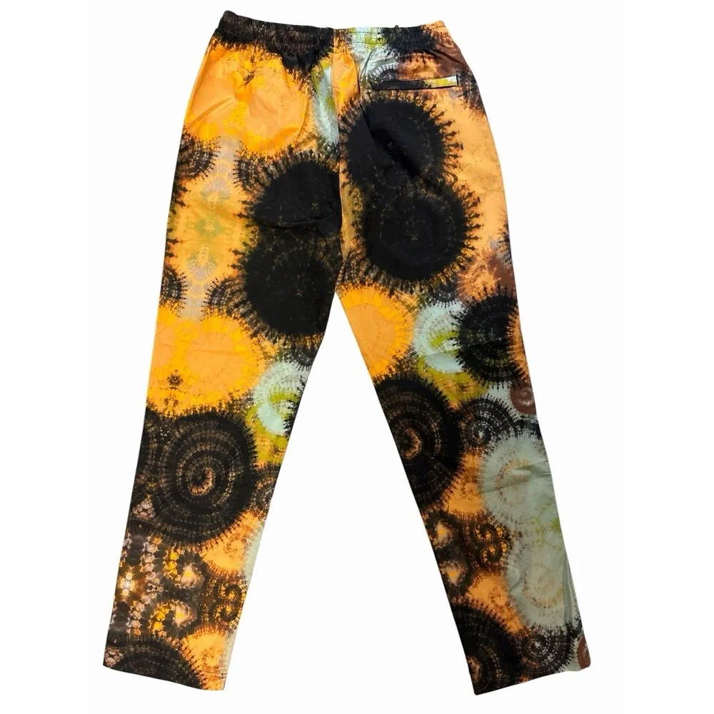 Kappa Authentic Layne Beige Camel Tie Dye Size Large New! (p1)